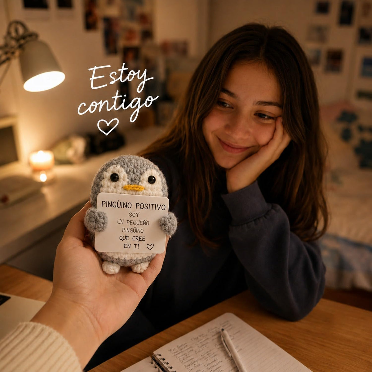 Pingüino Positivo - un pequeño «estoy contigo» para regalar